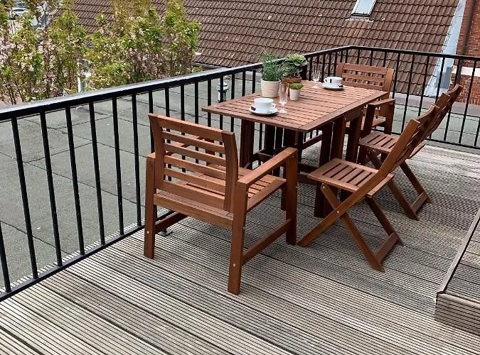 Charmante Mit Terrasse Im Herzen Von * Norden